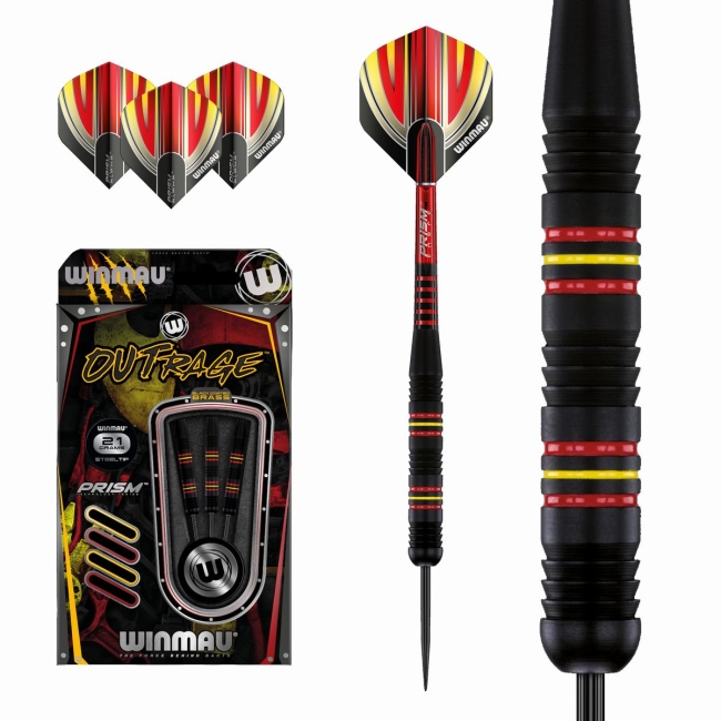 Winmau Outrage Steeldart-Set